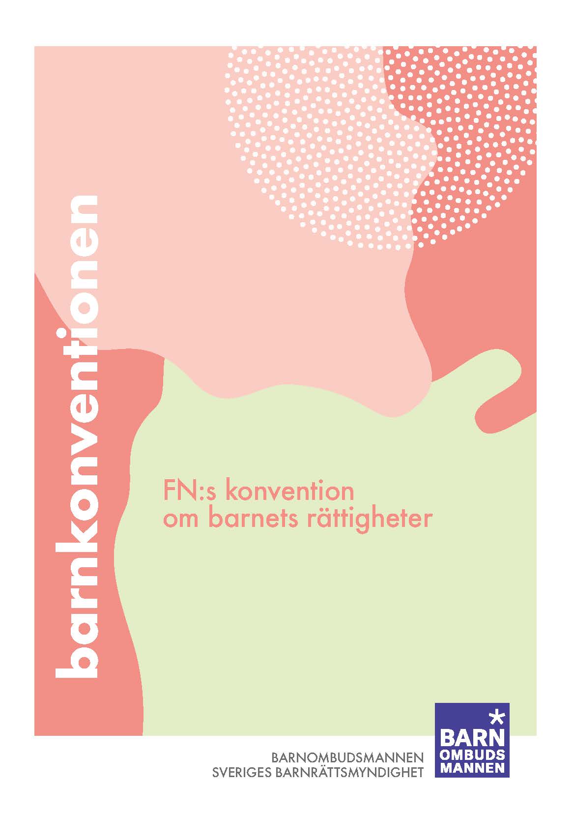 Framsida Barnkonventionsskrift