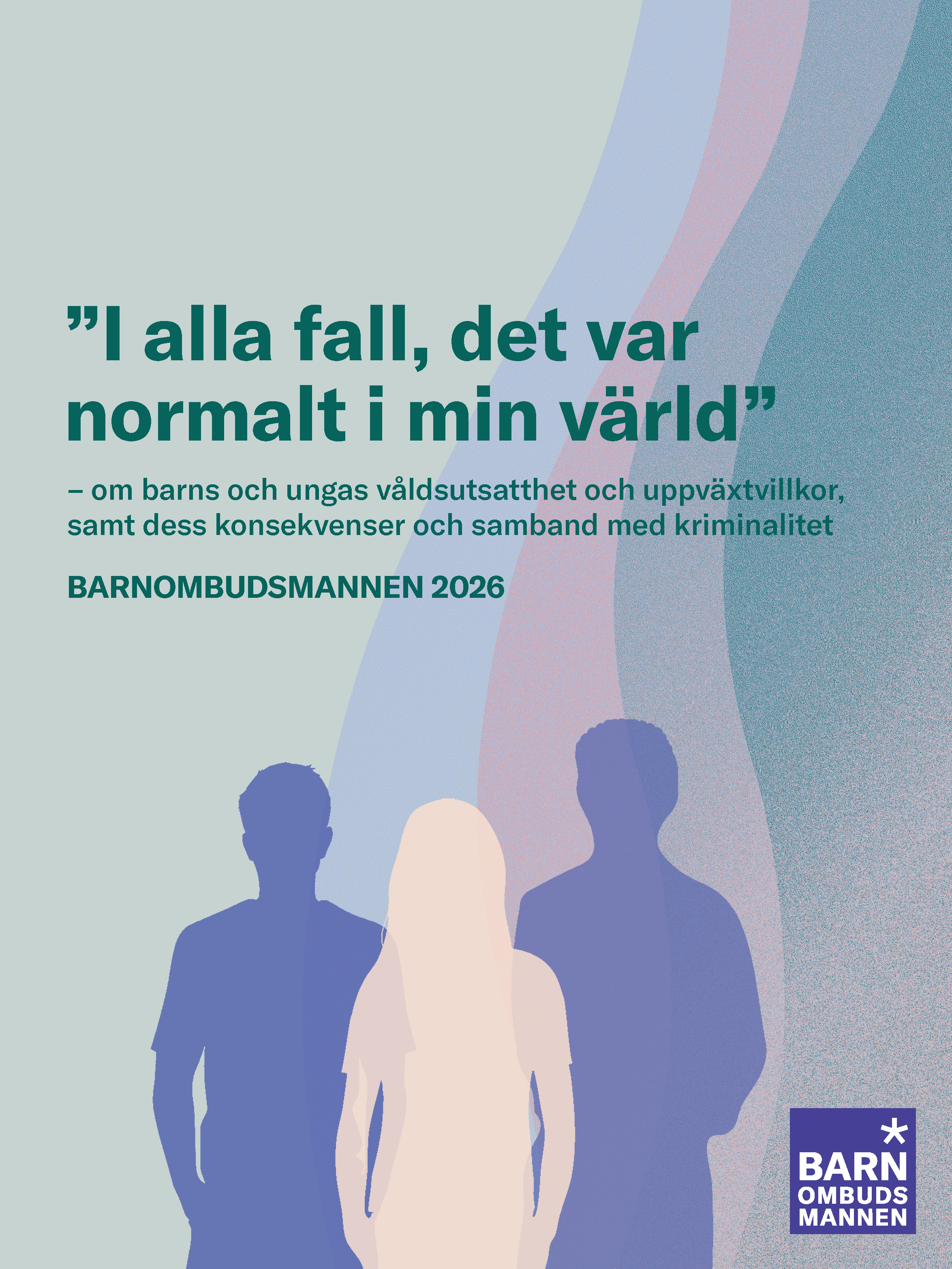 Omslag för BO rapport Uppväxtvillkor